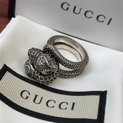 gucci snake rings|Gucci snake ring women's.